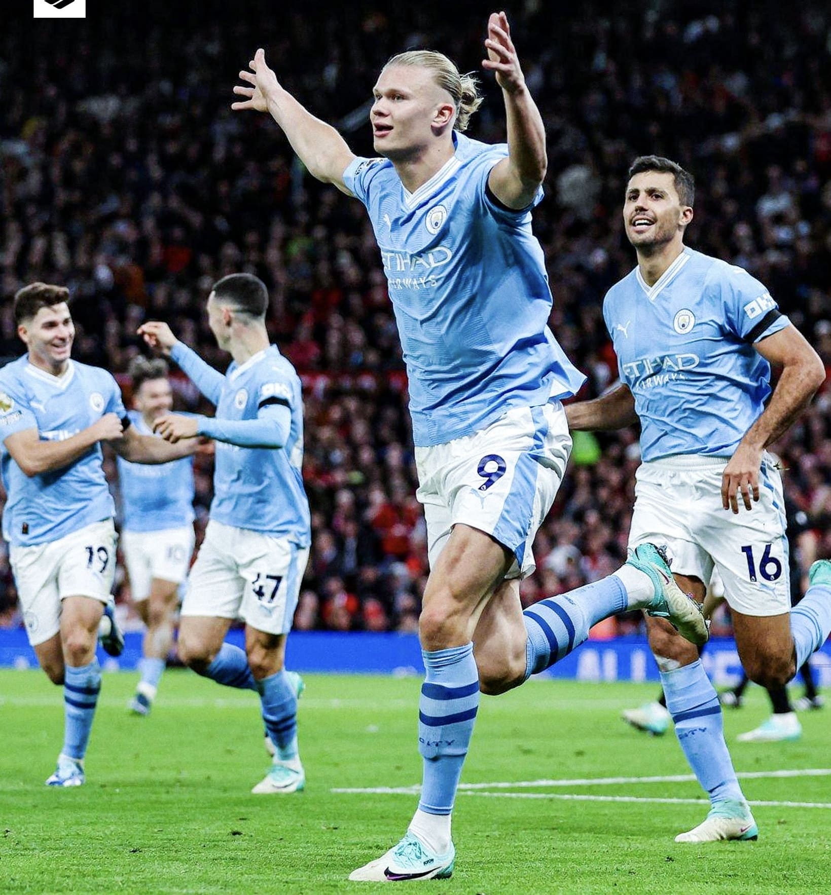 Derby d’Angleterre : City surclasse ManU ( 3-0 )