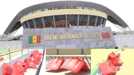 Arène nationale : Les sièges de l’arène démontés par le CNG