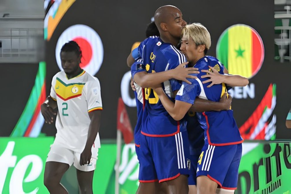 Mondial Beach soccer : Les lions éliminés par le Japon