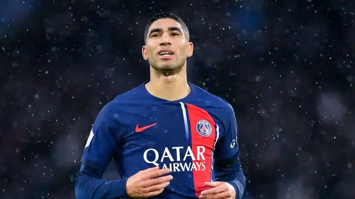 PSG : Achraf Hakimi dans le groupe des Parisiens face à Monaco