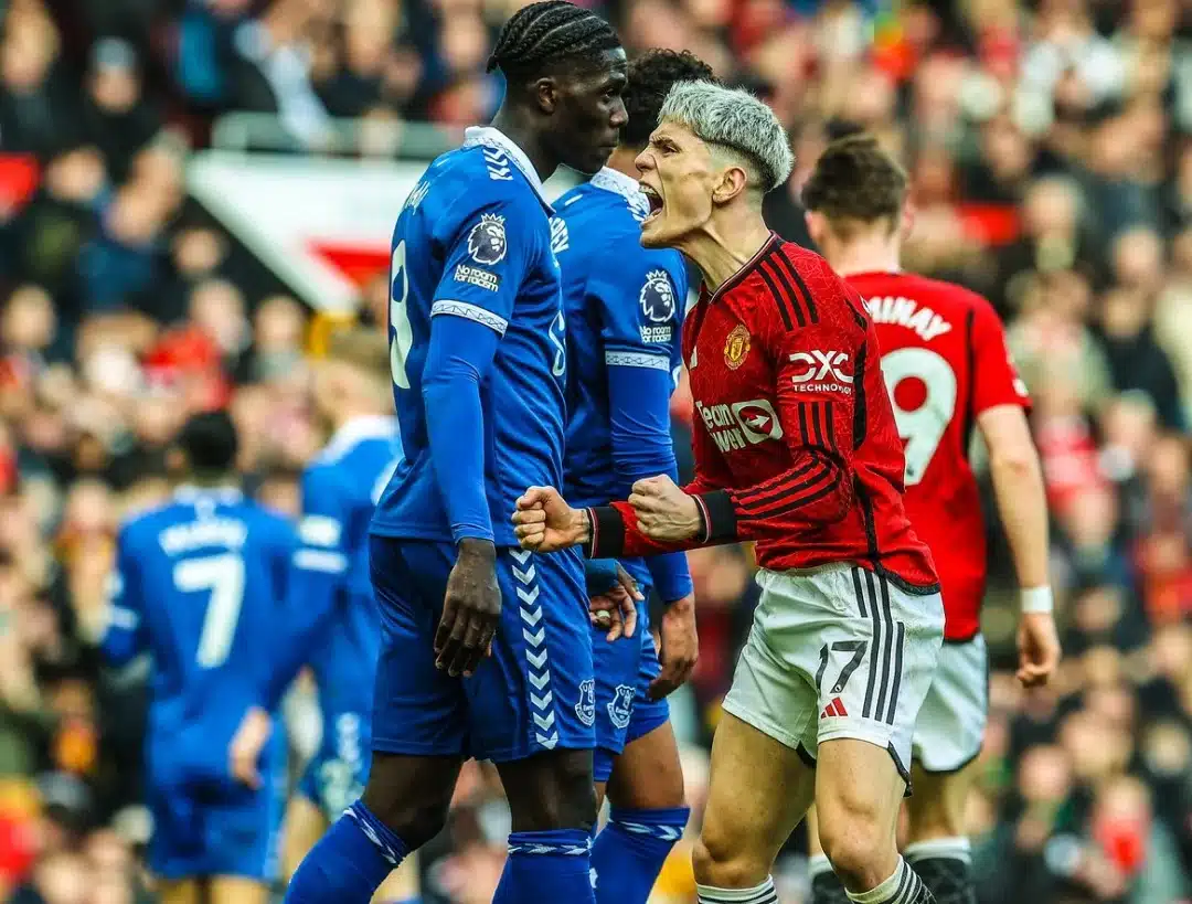 Premier League : Sans Gana Guèye Everton s’incline (2-0) à Old Trafford