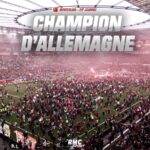 Le Bayer Leverkusen sacré champion d’Allemagne pour la première fois de son histoire !