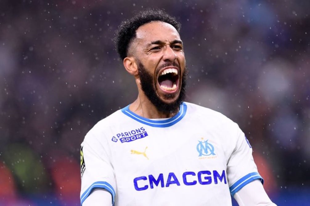 Ligue 1 : Le but de l’OM face au LOSC est attribué à Pierre-Emerick Aubameyang