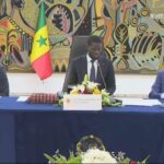 États-Unis : L’ex président Macky Sall s’est entretenu avec le SG de l’OCDE, Mathias Corman