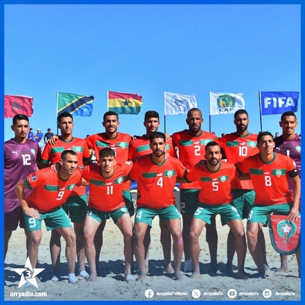 CAN de Beach Soccer 2024 : Le Maroc enchaîne face au Ghana